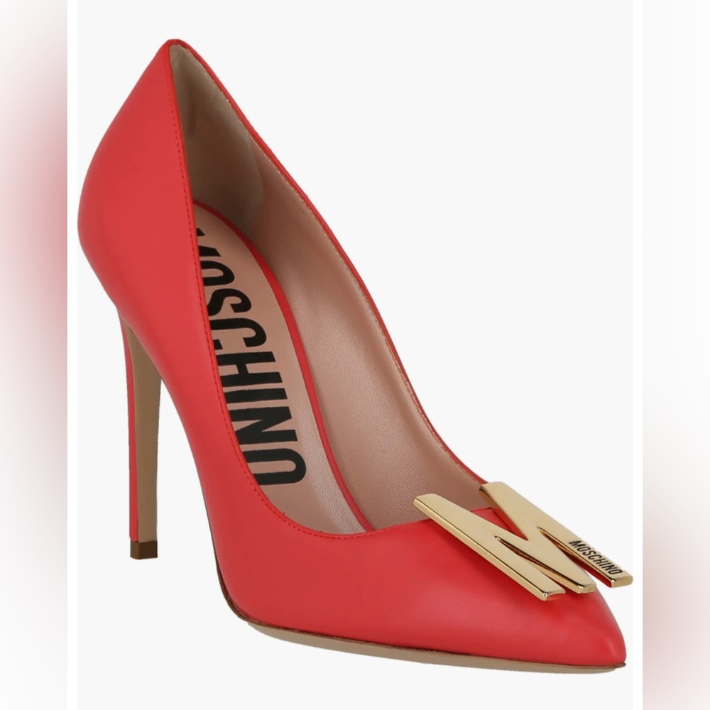 Moschino Logo Pump